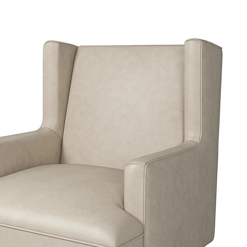 Gregor Vegan Leather Accent Chair