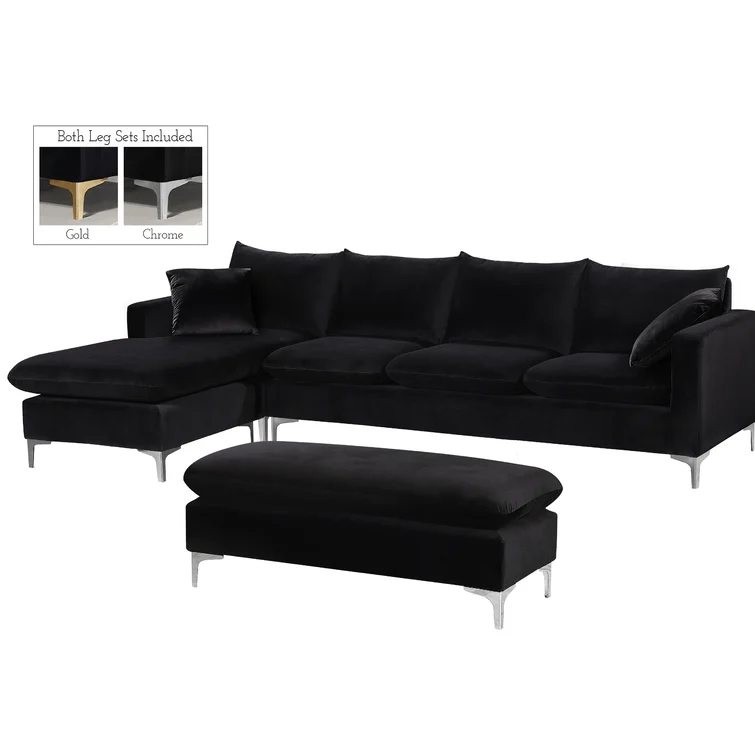 Shumpert 2 - Piece Velvet Sectional
