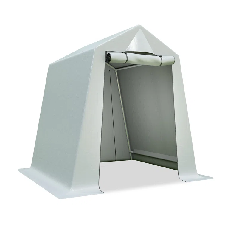 7 ft. W x 7 ft. Portable Bike Shed
