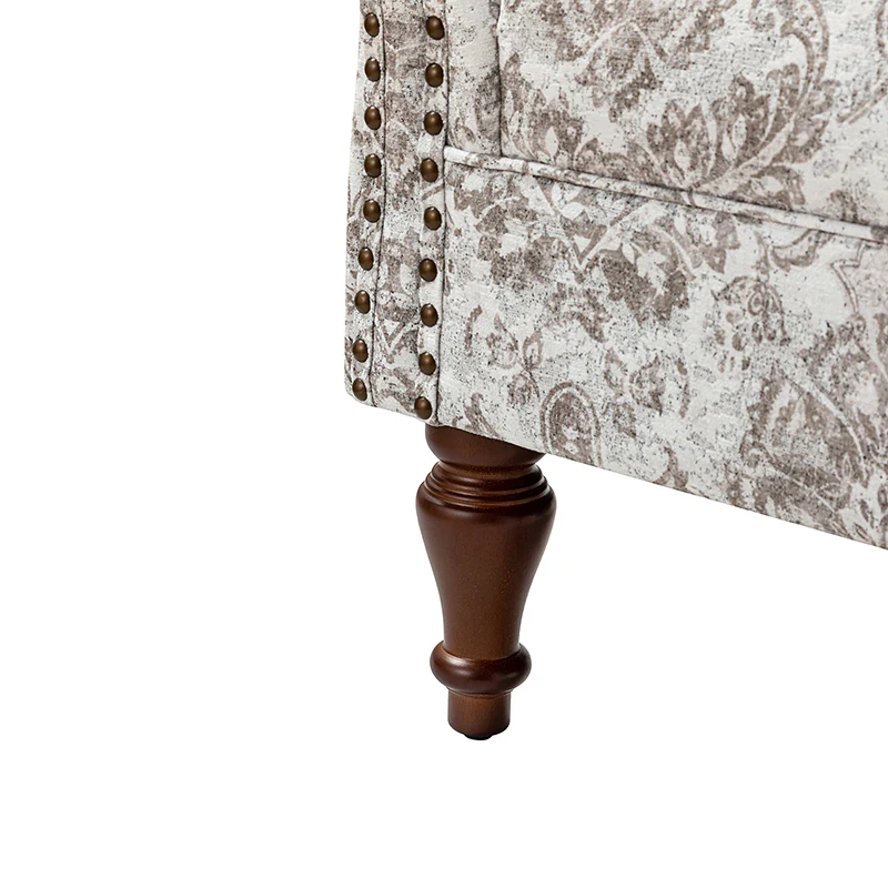 Felix Armchair with Spindle Legs