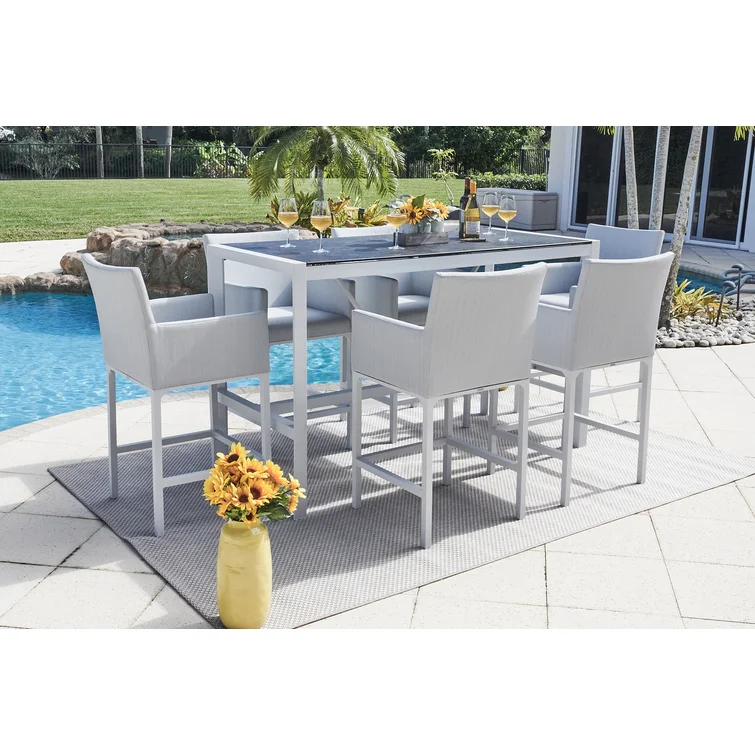 6 - Person Rectangular Outdoor Dining Set