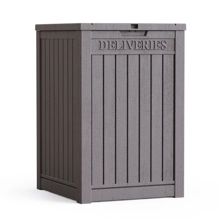 Arts Box Trading 20.28'' W 31 Gallons Water Resistant Resin Deck Box
