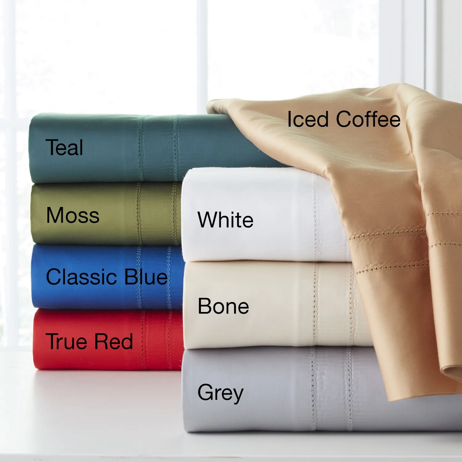 620 Thread Count Long Staple Cotton Euro Shams Pair