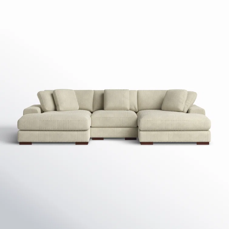 Cabbar 3 - Piece Corduroy Sectional