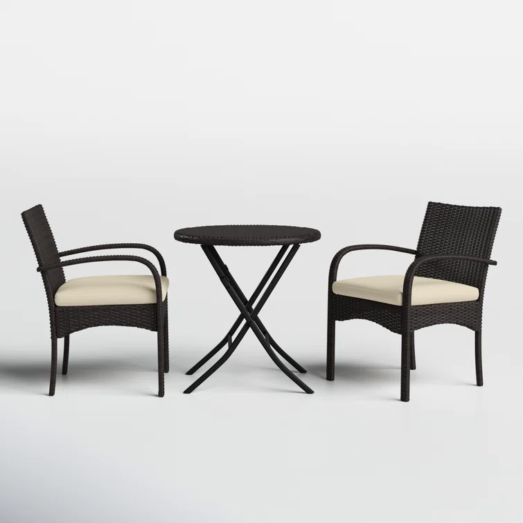 Ametria 2 - Person Round Outdoor Dining Set