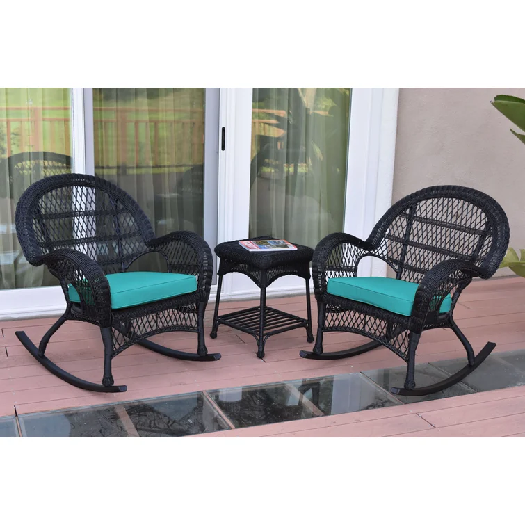 Mangum 2 - Person Outdoor Seating Group with Cushions
