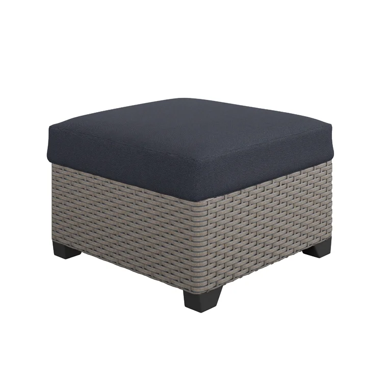 Amjad 8 Piece Outdoor Sectional Seating Group with Cushions