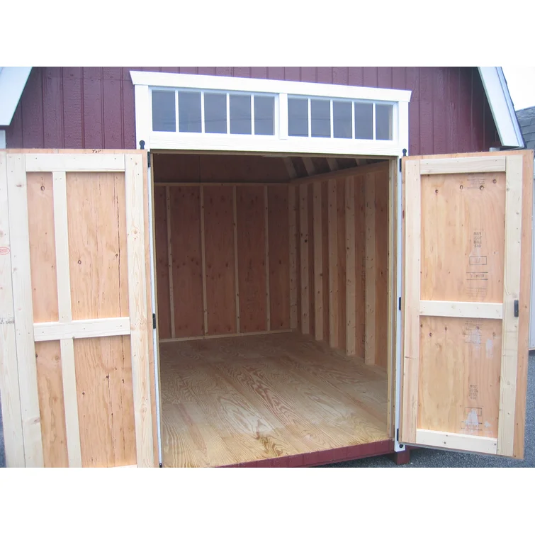 10' W x 16' D Colonial Bury Gambrel Barn
