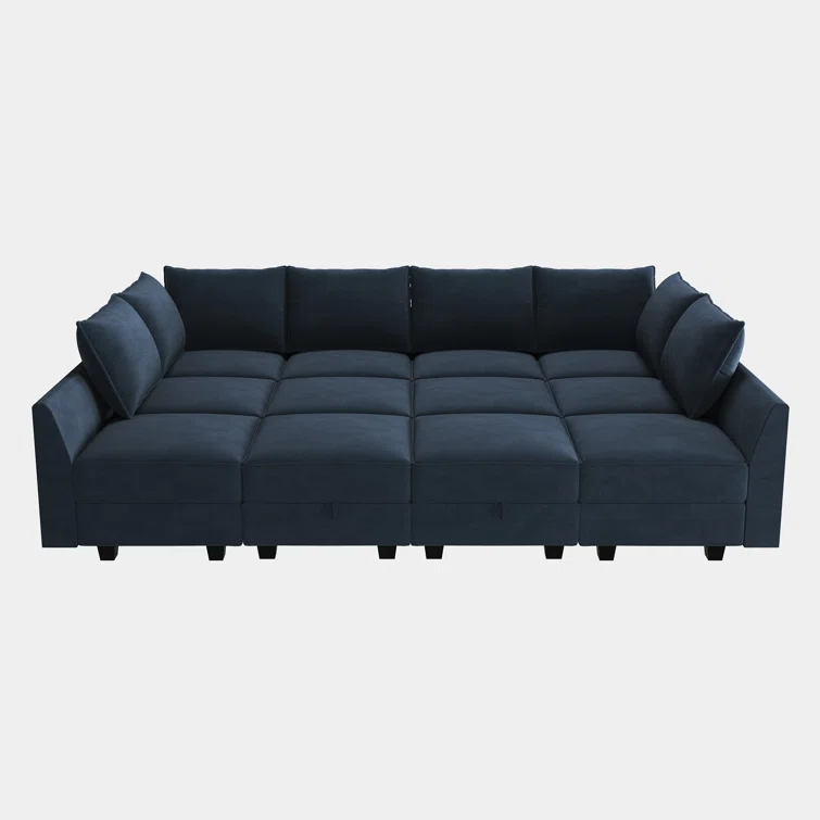 Kandle Upholstered Velvet Modular Sectional
