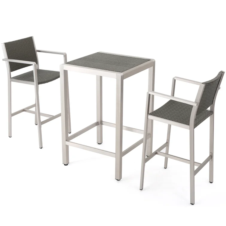 Caggiano 2 - Person Square Outdoor Dining Set