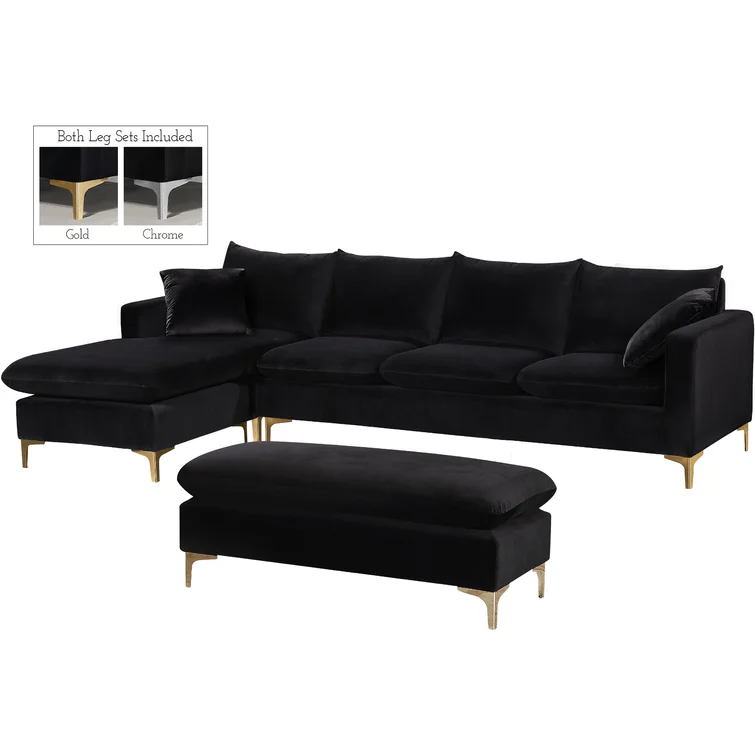 Shumpert 2 - Piece Velvet Sectional