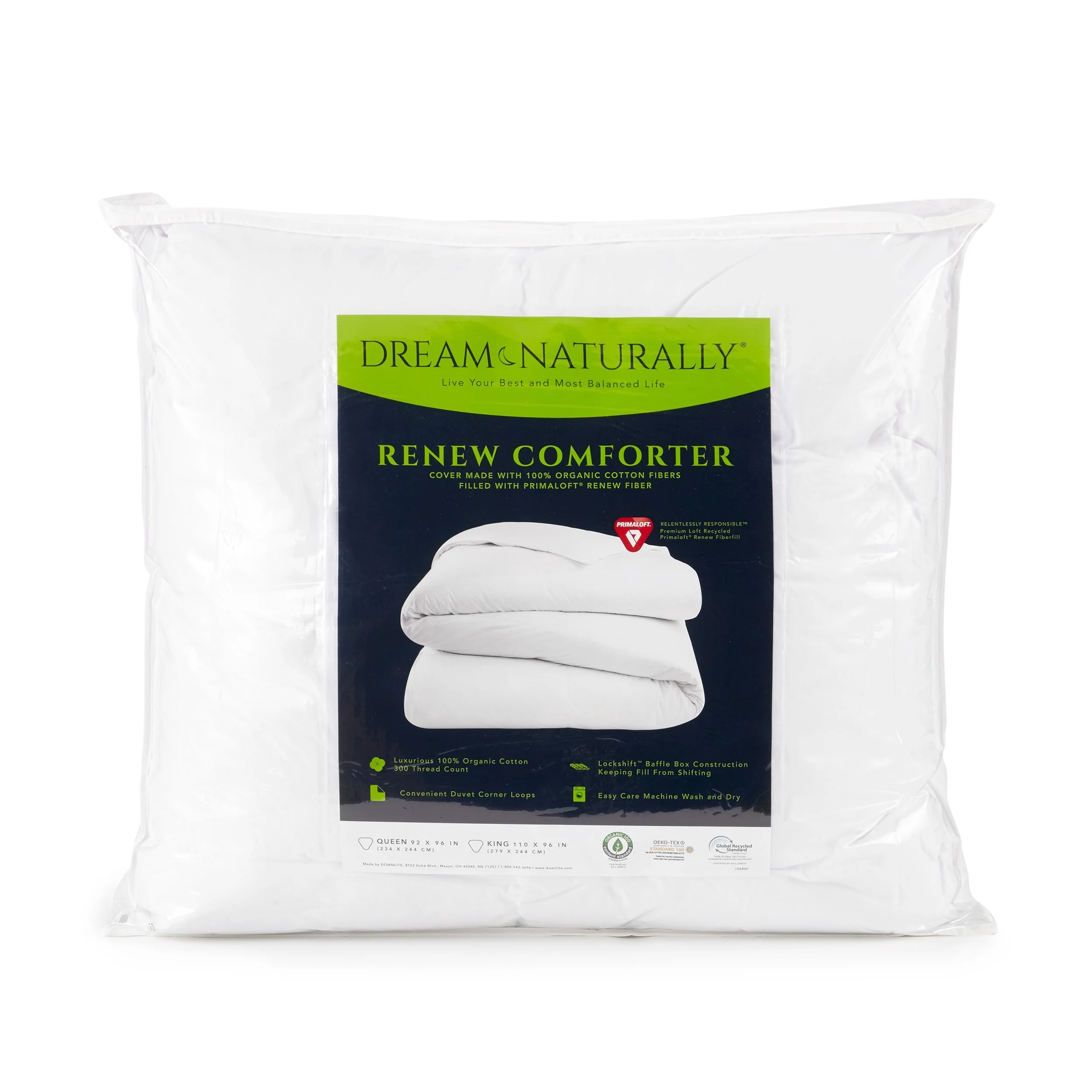 Dream Naturally PrimaLoft® Renew Down Alternative Comforter