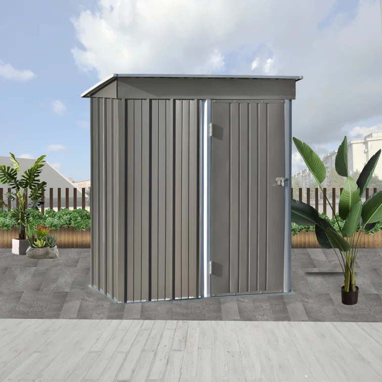 5 ft. x 3 ft. Metal Vertical Tool Shed