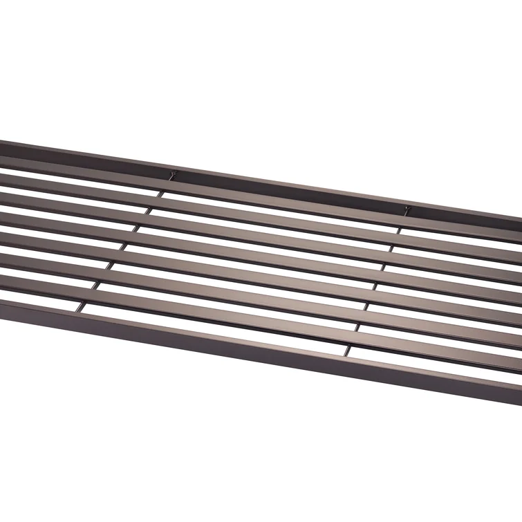 36" W x 14" D x 35" H 3 Tier Slat Shelving