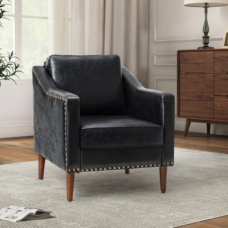 Rafaella Vegan Leather Armchair