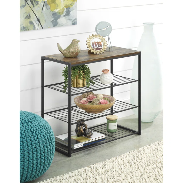 Batterton 24.8'' W Steel Shelving Unit