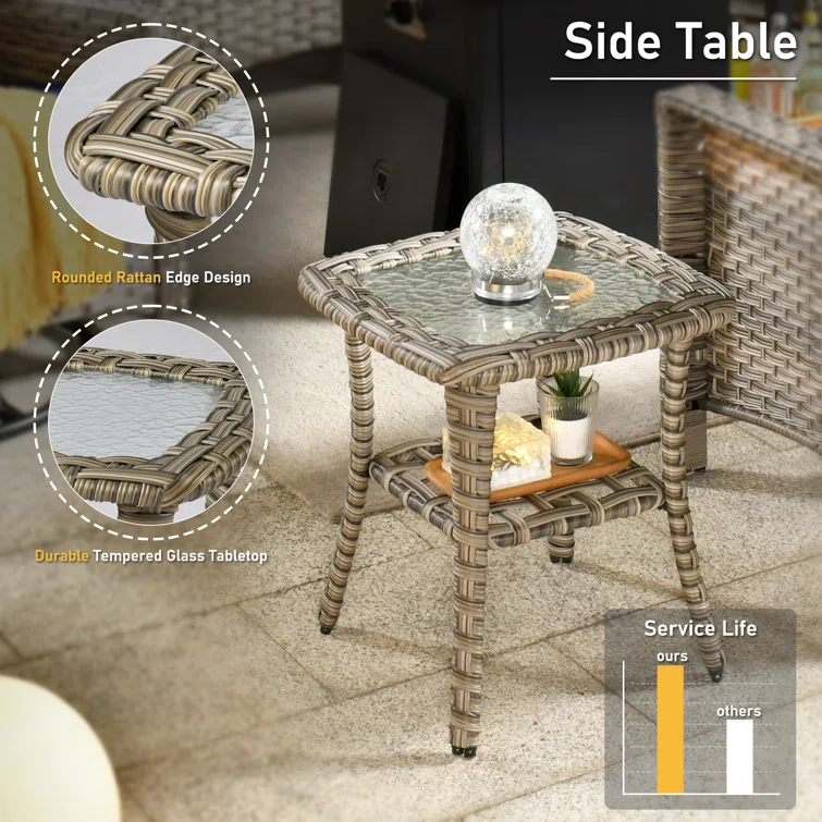 Daliya 5 - Person Outdoor Seating Group with Cushions