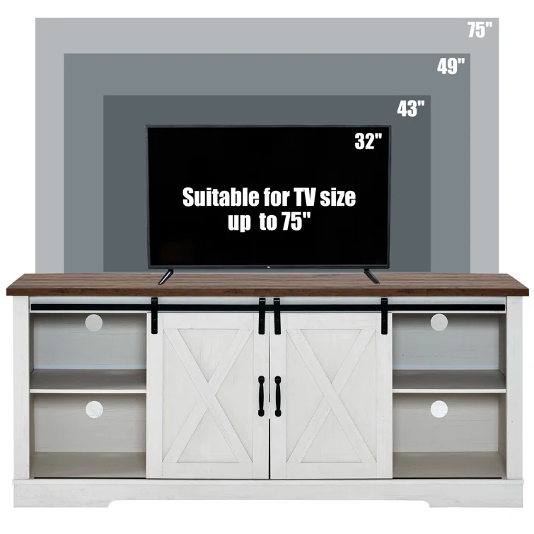 Allen TV Stand for TVs up to 75