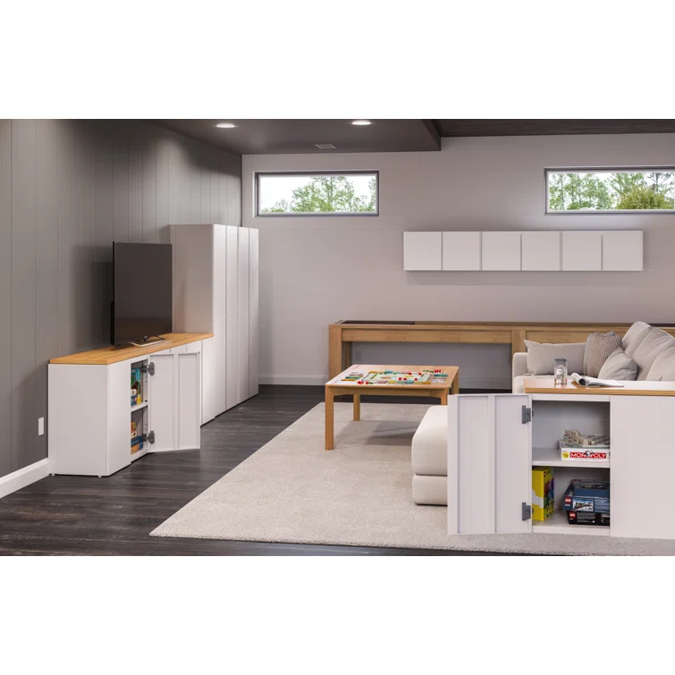 Everest Home 36-inch Wide Base Storage Cabinet with Adjustable Shelf