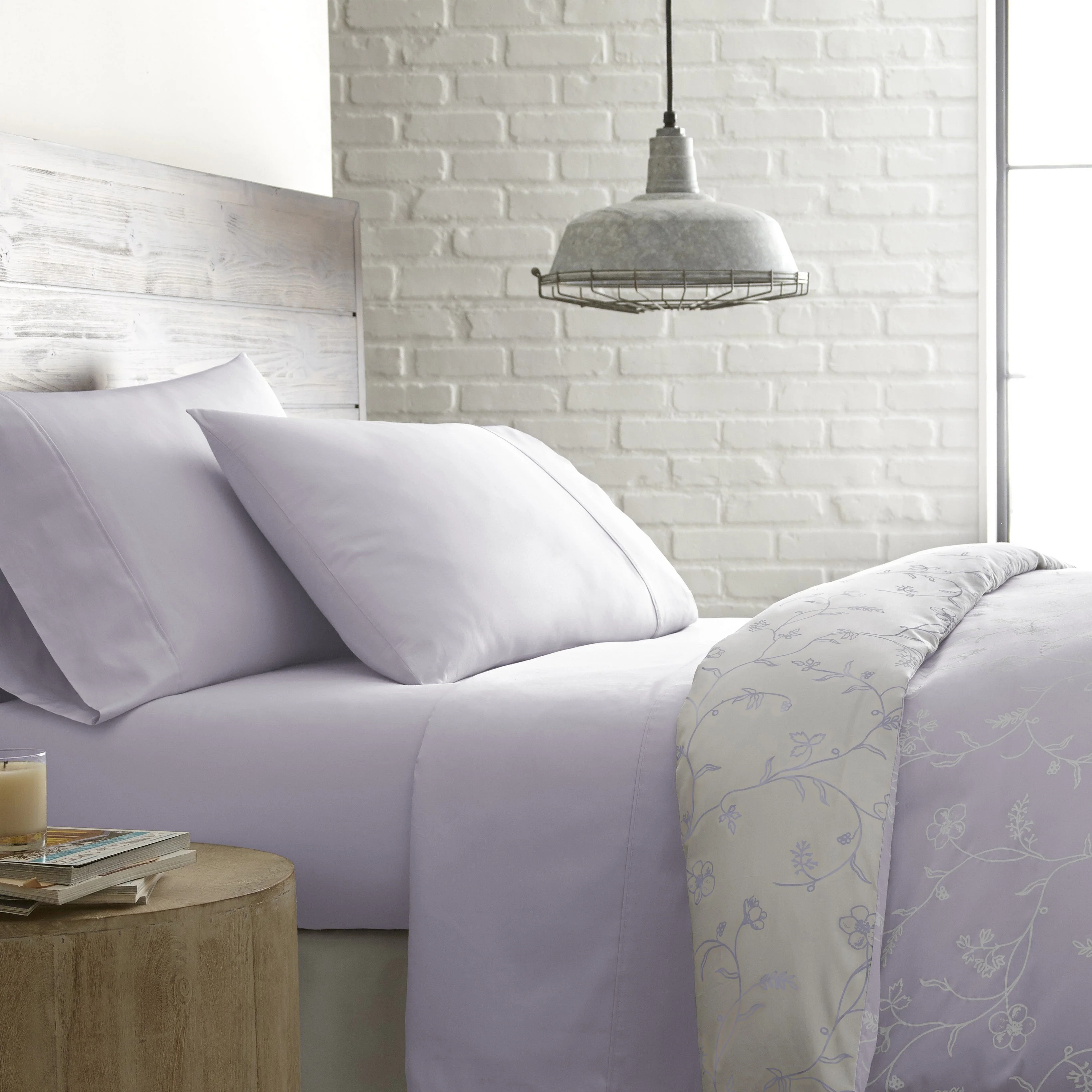 Luxury Sweetbrier Extra Deep Pocket 4-piece Cotton Bed Sheet Set