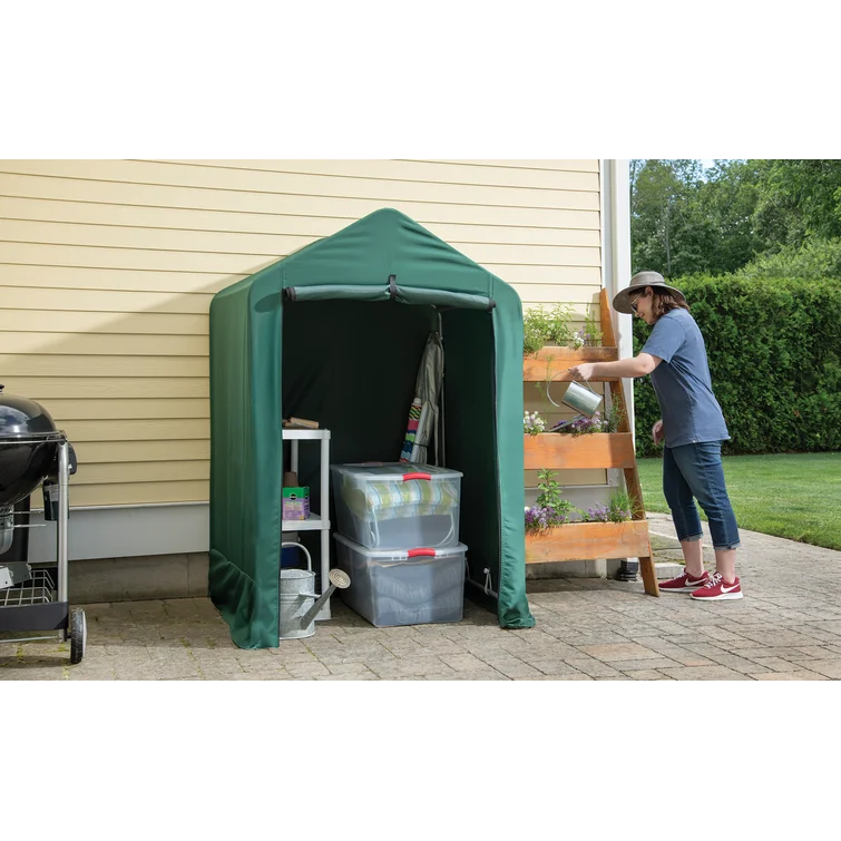 4 ft. W x 3.91 ft. D Plastic Portable Storage Shed