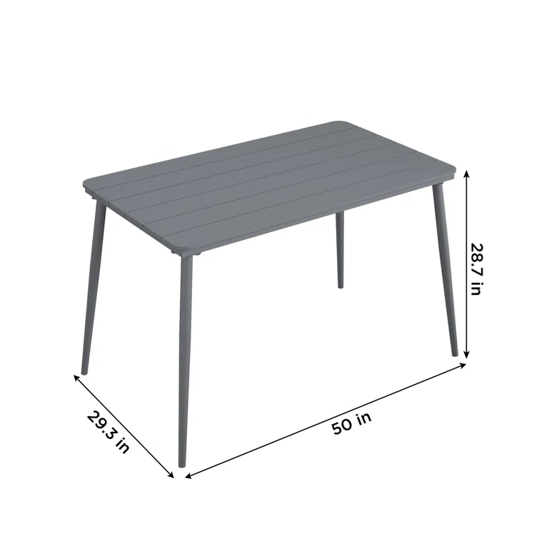Felix 4 - Person Rectangular Outdoor Dining Set