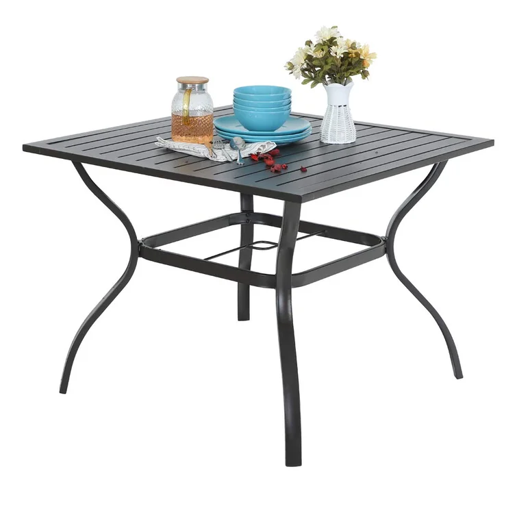 Argyri 4 - Person Square Outdoor Dining Set with Cushions