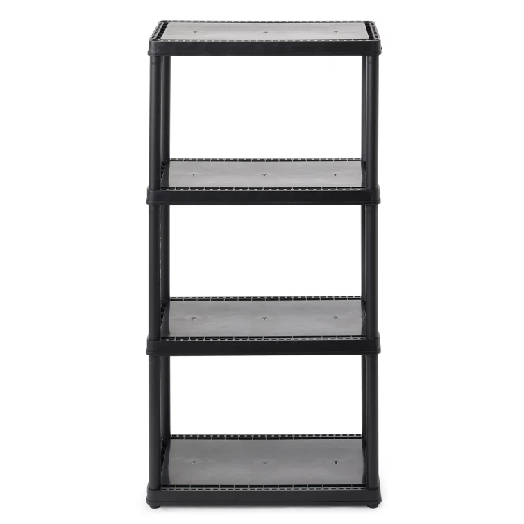 4-Tier Shelf Light Duty Indoor Garage Storage Shelving Unit
