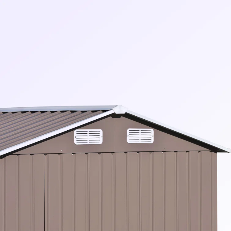6 ft. W x 4 ft. D Bike Shed