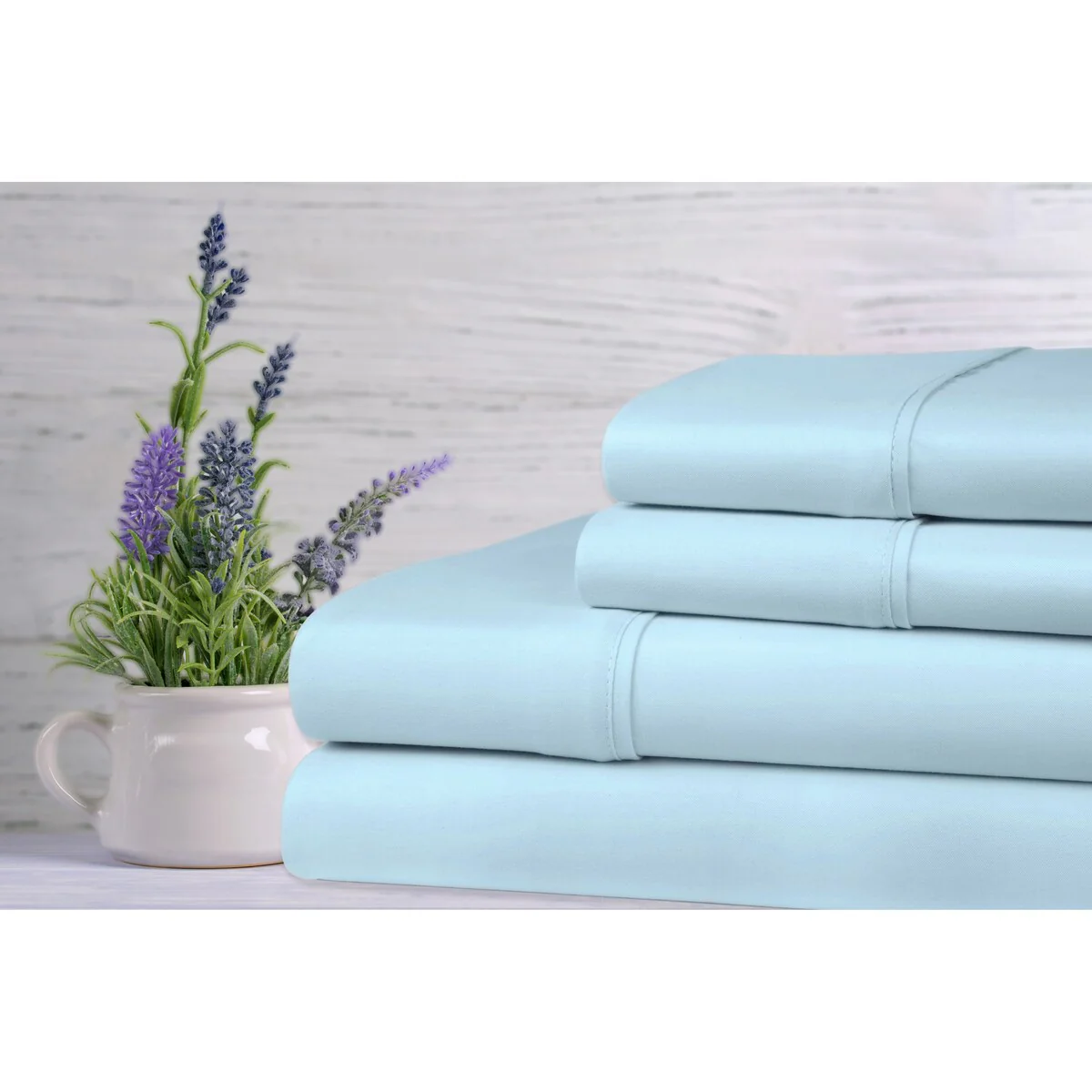 Rayon from Bamboo Lavender Infused Scented 4-Piece Sheet Set
