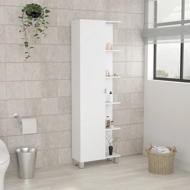 Urano Single Storage Cabinet ( 62.2'' H x 20.1'' W x 8.5'' D)