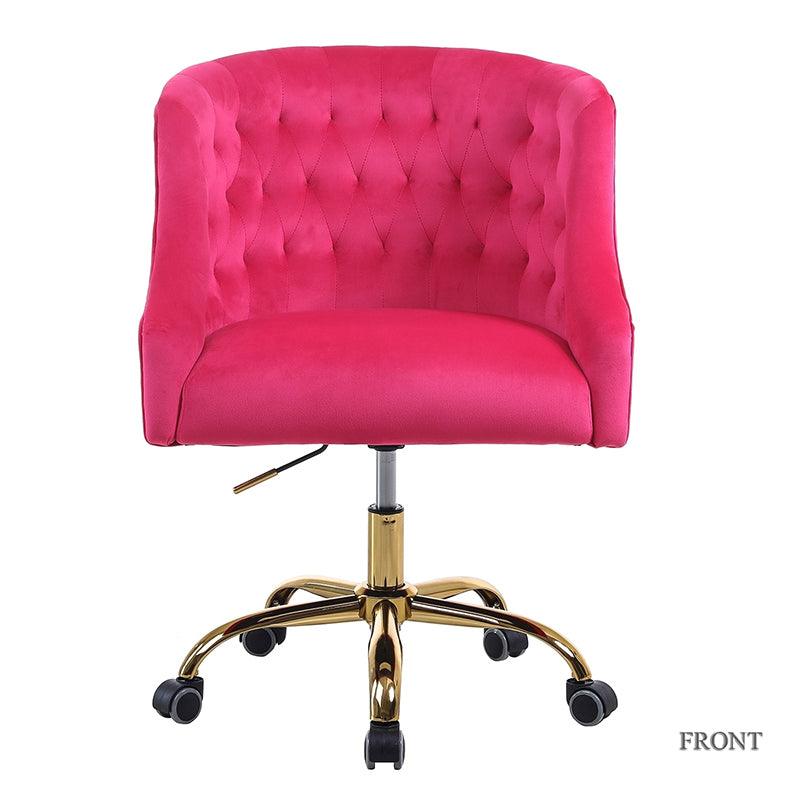 Penelope Velvet Tufted Office Chair