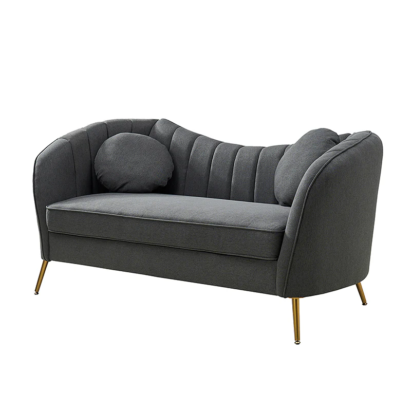 Emilio Contemporary Tufted Back Elegant and Comfortable Loveseat
