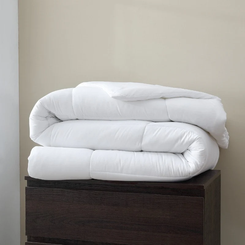 Swift Home All-Season Down Alternative Single Comforter & Duvet Insert 1-Piece Bedding - White Color Only