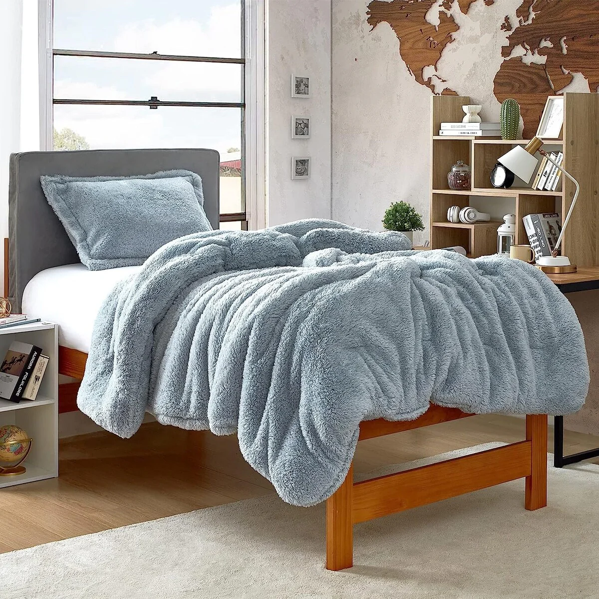 The Original Plush - Coma Inducer? Oversized Comforter - Frosted Arctic Ice