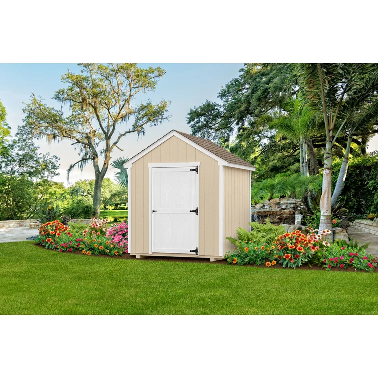 Edgemont 7 ft. W x 7 ft. D Solid/Manufactured Wood Storage Shed
