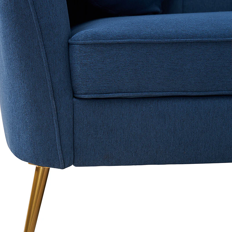 Emilio Contemporary Tufted Back Elegant and Comfortable Loveseat