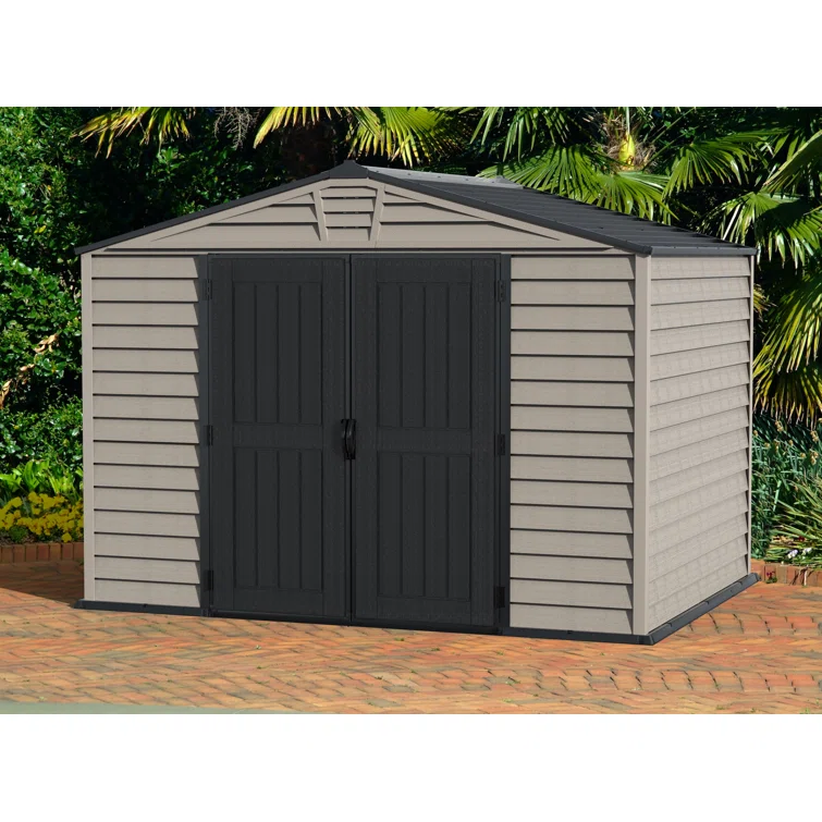 Storemax Plus 10 ft. W x 8 ft. D Vinyl Storage Shed