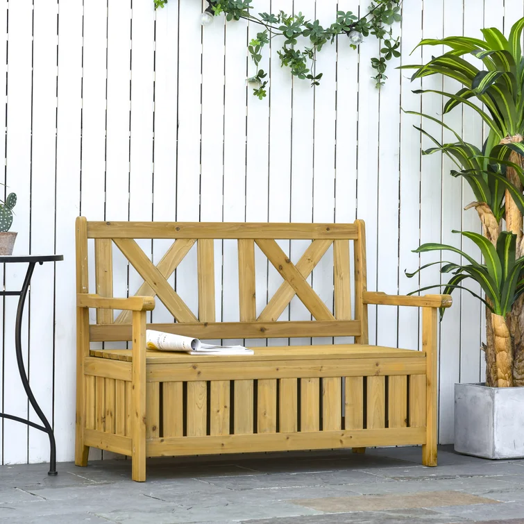 Kerveen Fir Outdoor Bench