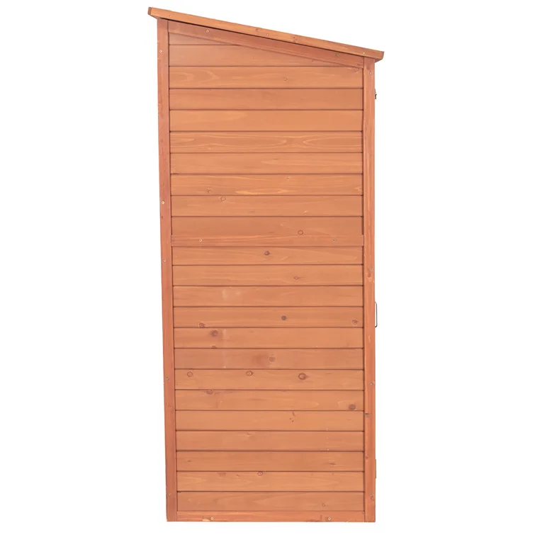 4 ft. W x 2 ft. D Solid Wood Lean-To Storage Shed