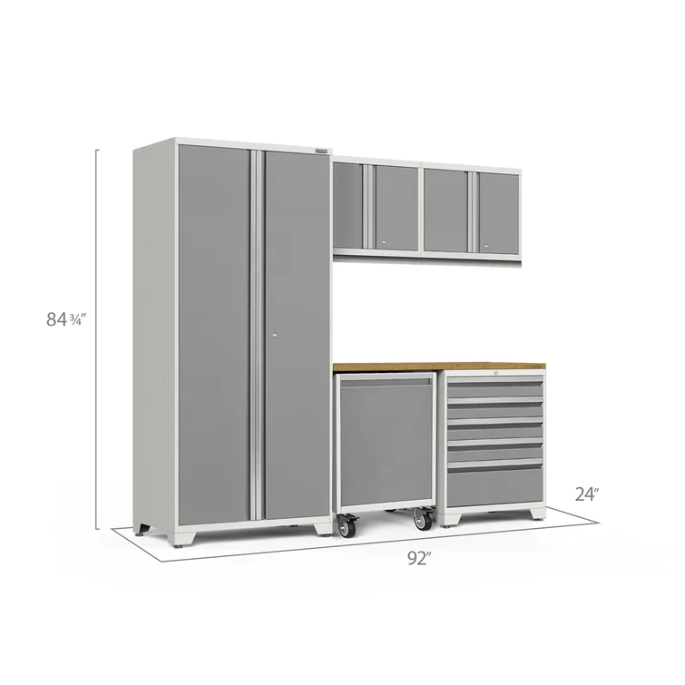 Pro Series Garage Storage Cabinet Set<!-- --> <!-- -->(Set of 6)