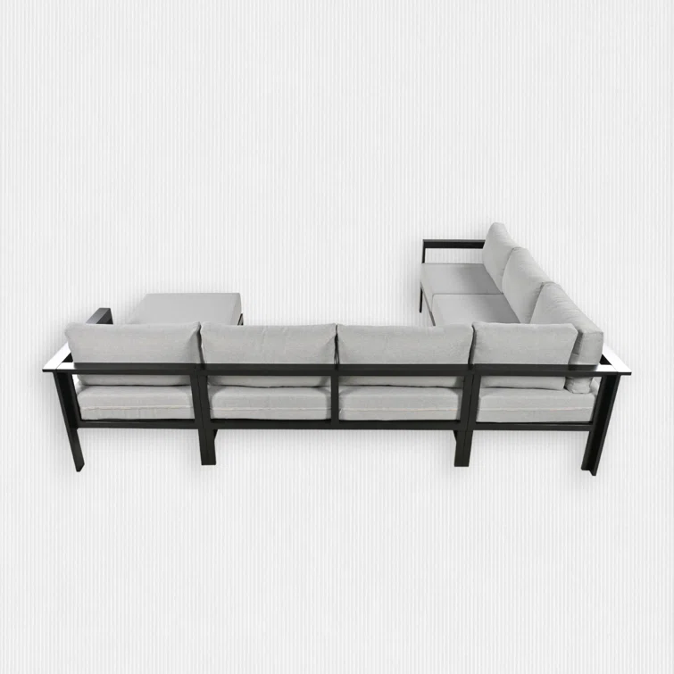 Margolf 5 - Person Outdoor Seating Group with Cushions