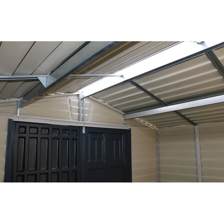 Storemax Plus 10 ft. W x 8 ft. D Vinyl Storage Shed