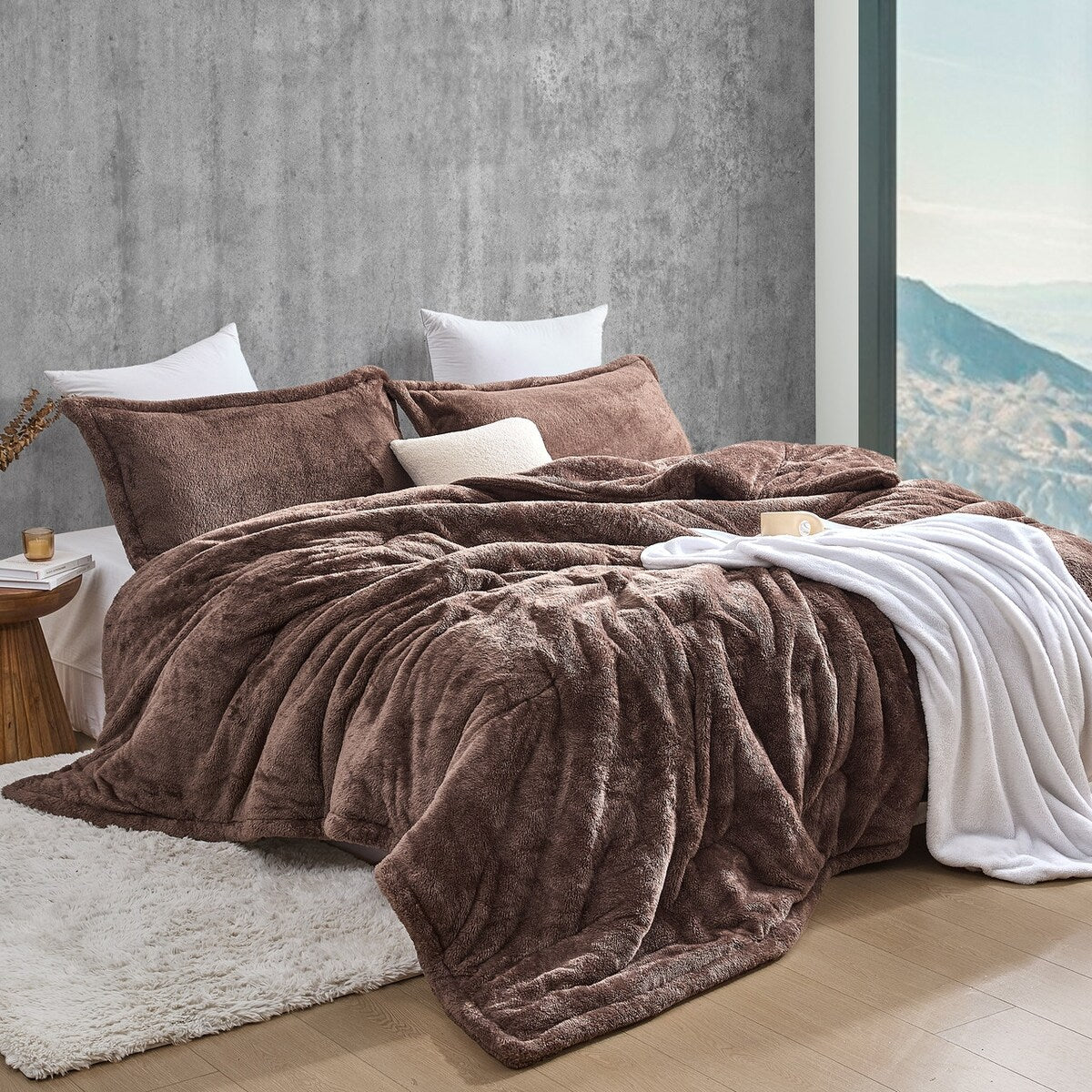 The Original Plush - Coma Inducer? Oversized Comforter - Pine Bark