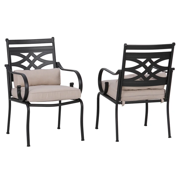 Alyah 4 - Person Square Outdoor Dining Set with Cushions
