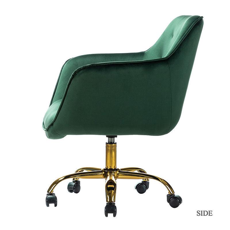 Jovida Velvet Tufted Office Chair