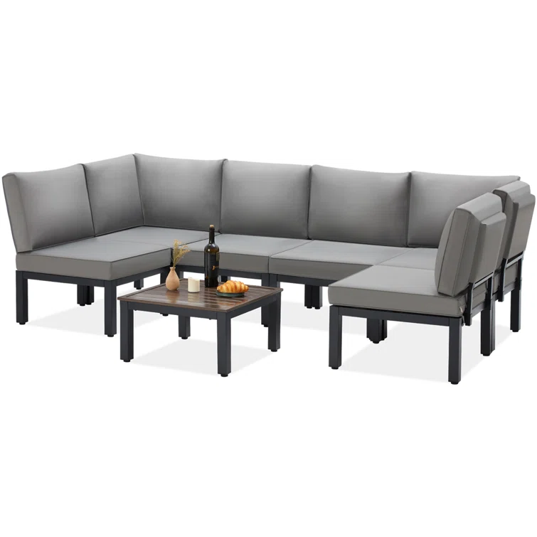6 - Person Outdoor Seating Group with Cushions