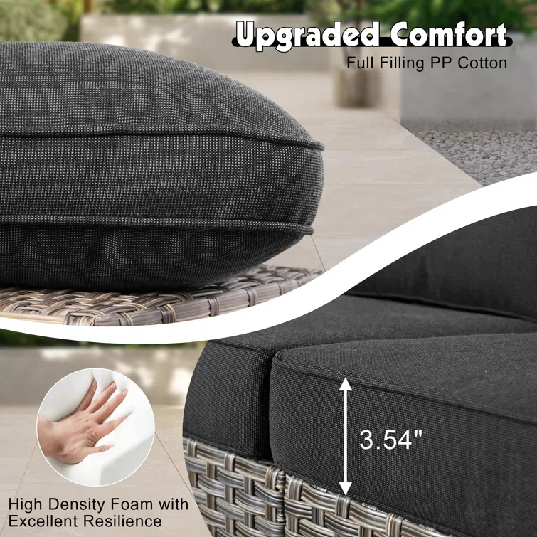 Mendota 6 - Person Outdoor Seating Group with Cushions