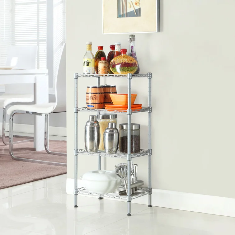 Joyal 13.8'' W Metal Shelving Unit