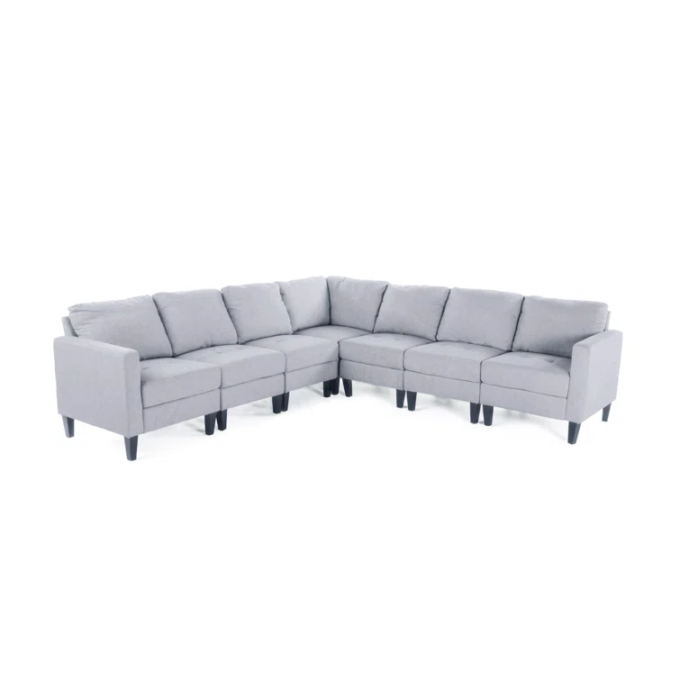 Swick 7 - Piece Upholstered Sectional